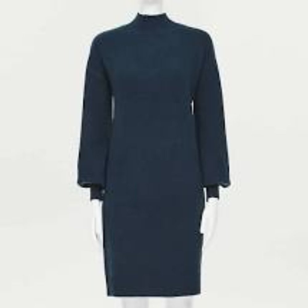 Loft Outlet Mock Neck Sweater Dress